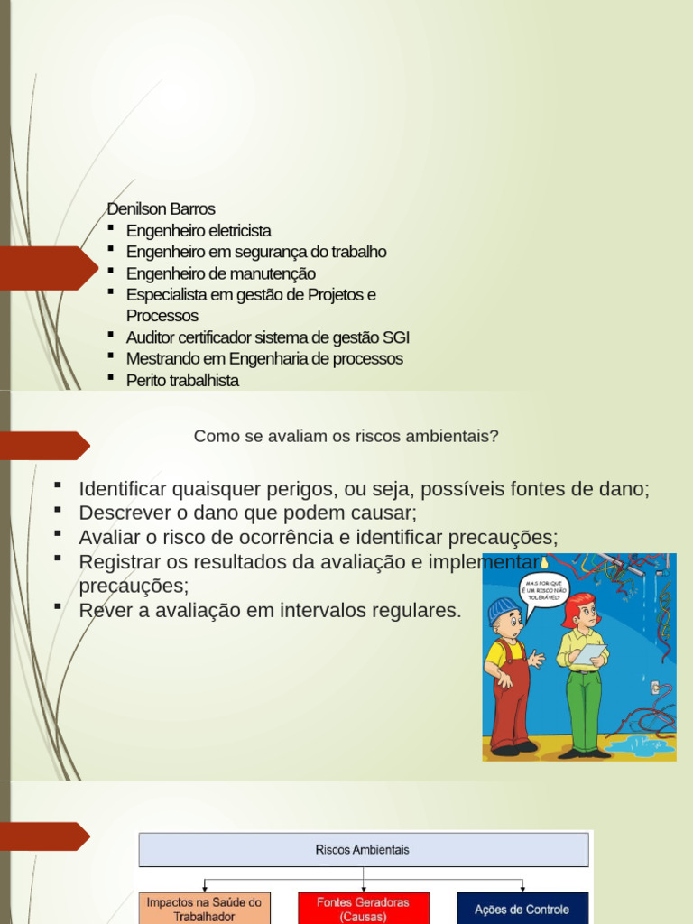 Avaliação de Riscos Ambientais no Trabalho | PDF | Calor | Radiação