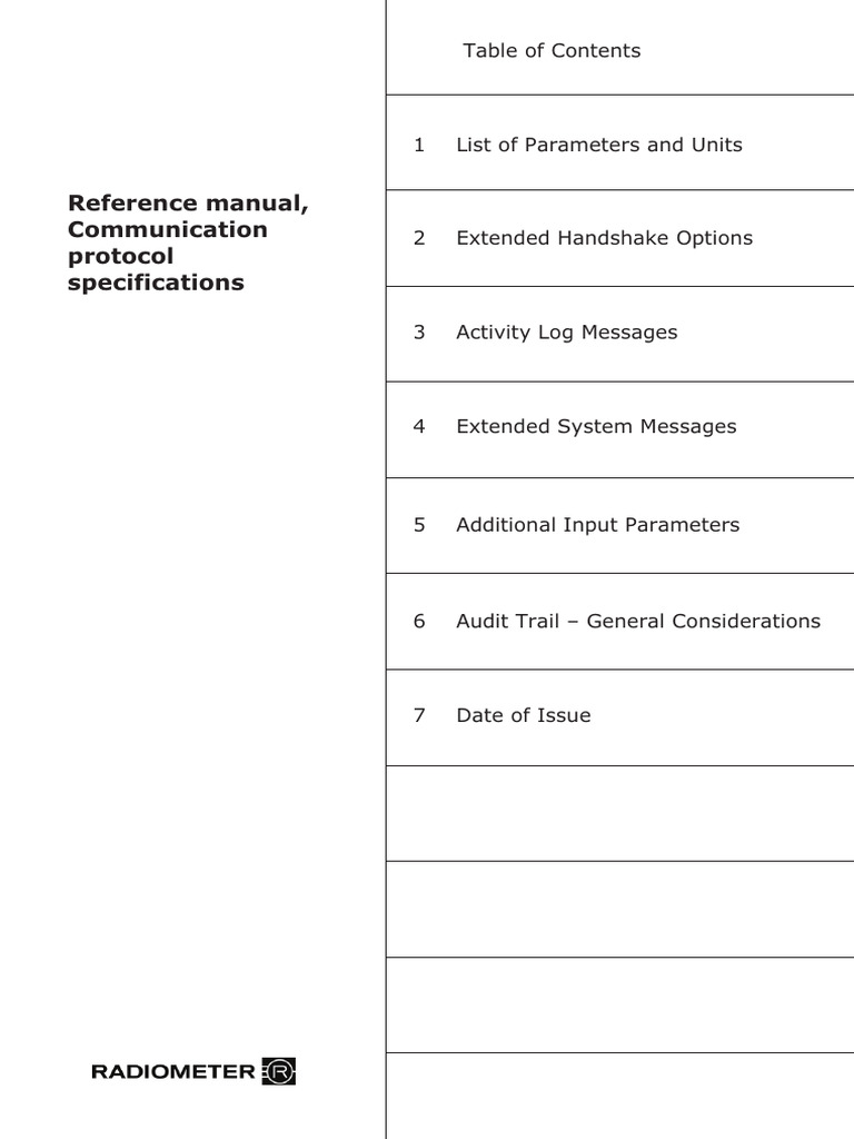 Communication Protocol Reference Manual | PDF | Legal Liability | C ...