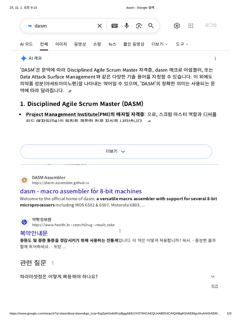 Dasm - Google 검색 | PDF