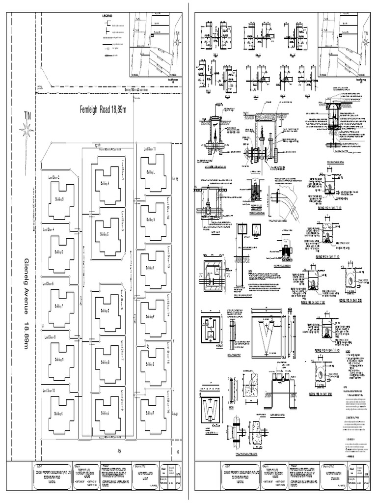 Proposed Water Reticulation Plan for Flats | PDF | Valve | Mechanical ...