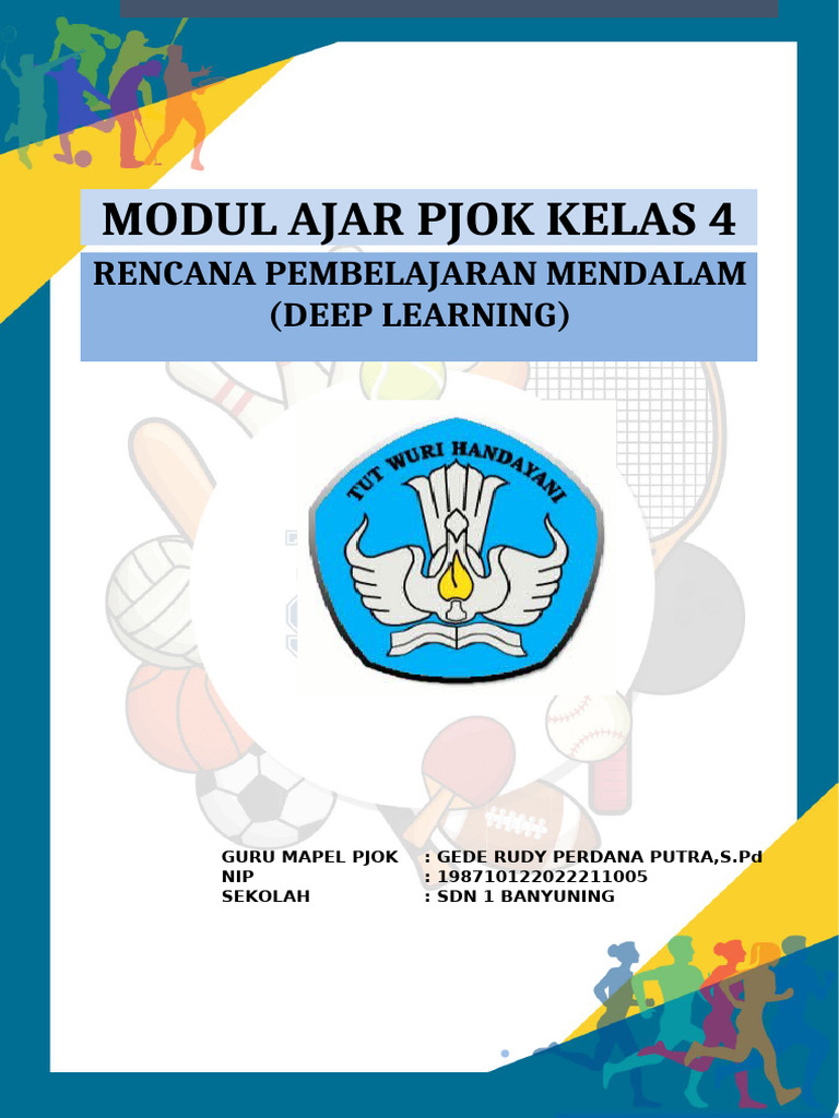 Modul Ajar PJOK Kelas 4 Deep Learning | PDF