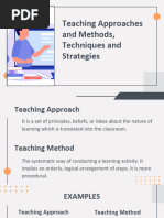 Teaching Approaches and Methods Explained | PDF | Learning | Learning ...
