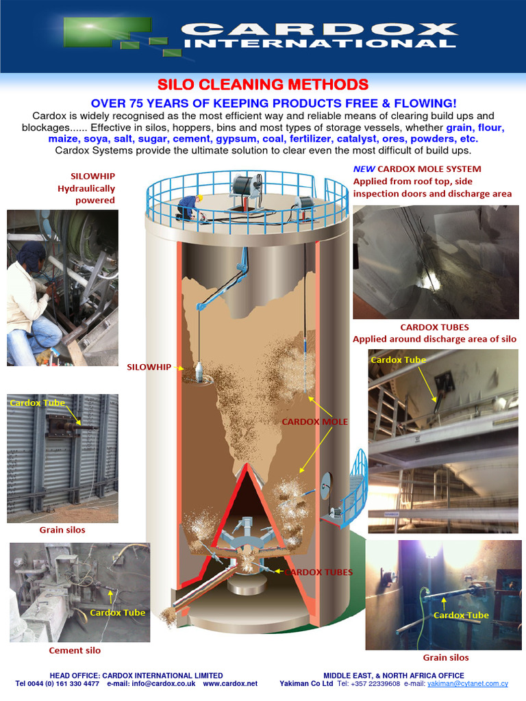 Cardox Silo Cleaning Solutions | PDF