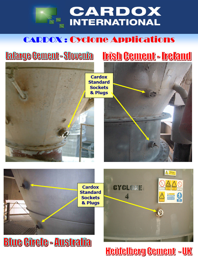 Cardox Cyclone Socket Solutions | PDF