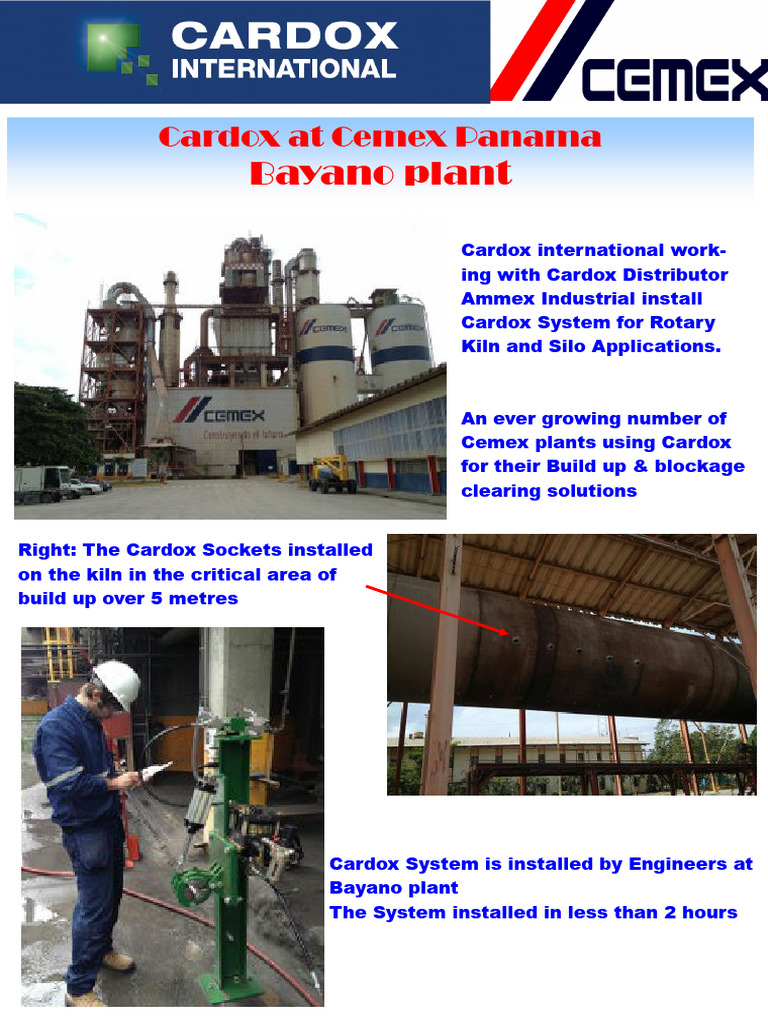 Cardox System Installation at Cemex Panama | PDF