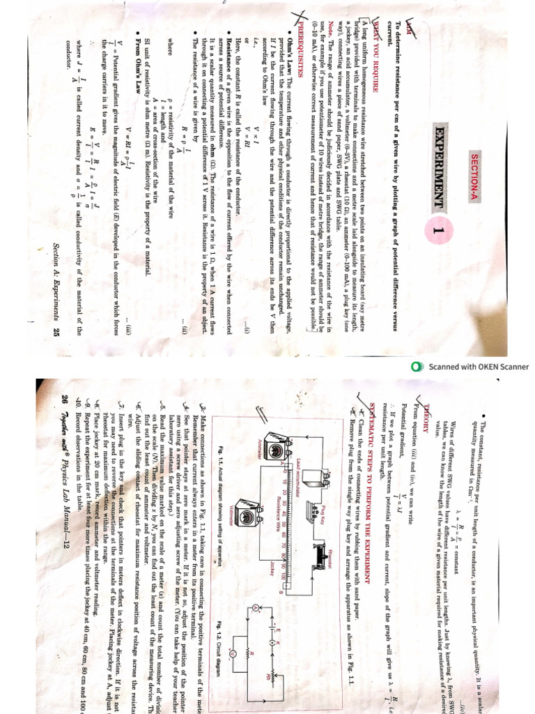 Physics Exp - 01 | PDF