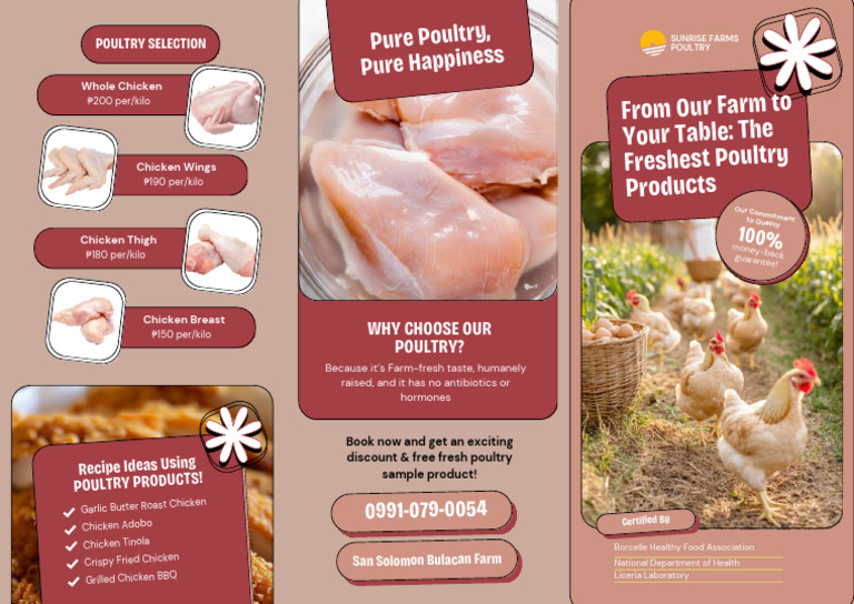 Fresh Poultry Products & Recipes | PDF | Foods | Domesticated Birds