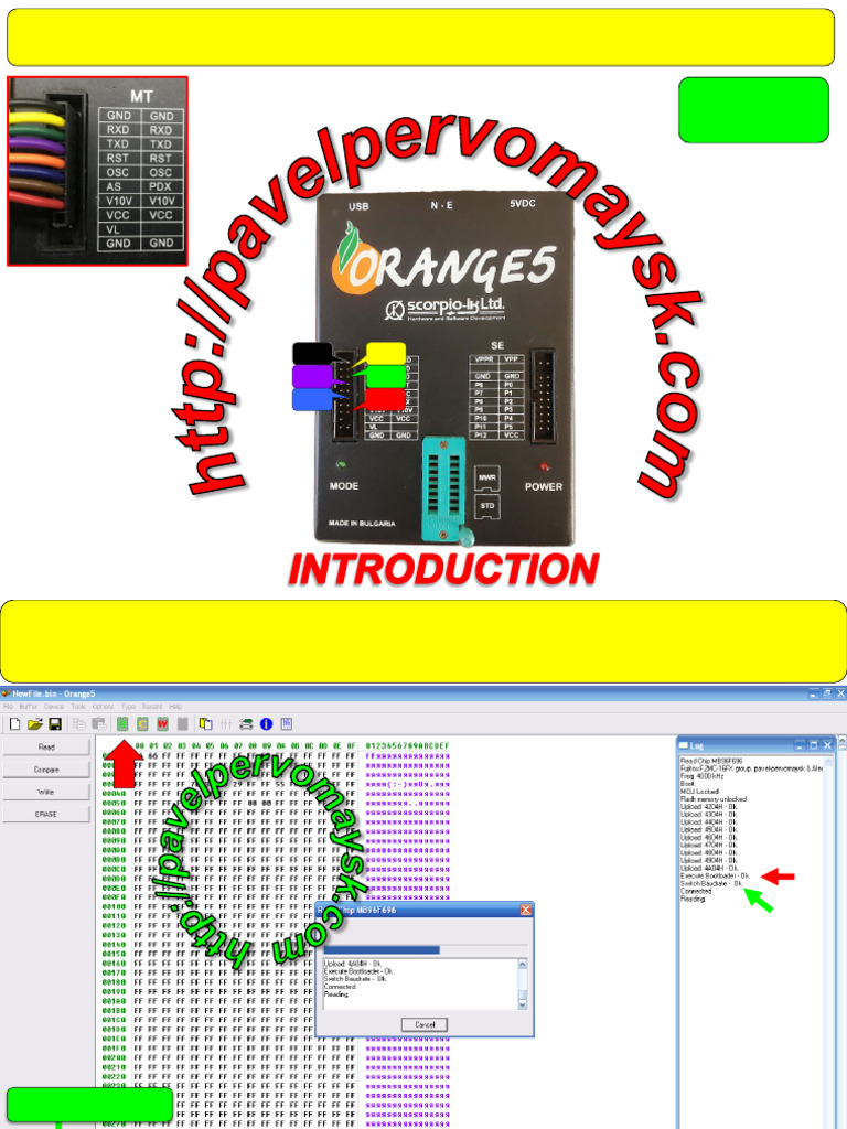 MCU F2MC-16FX MB96F696 Connection Guide | PDF