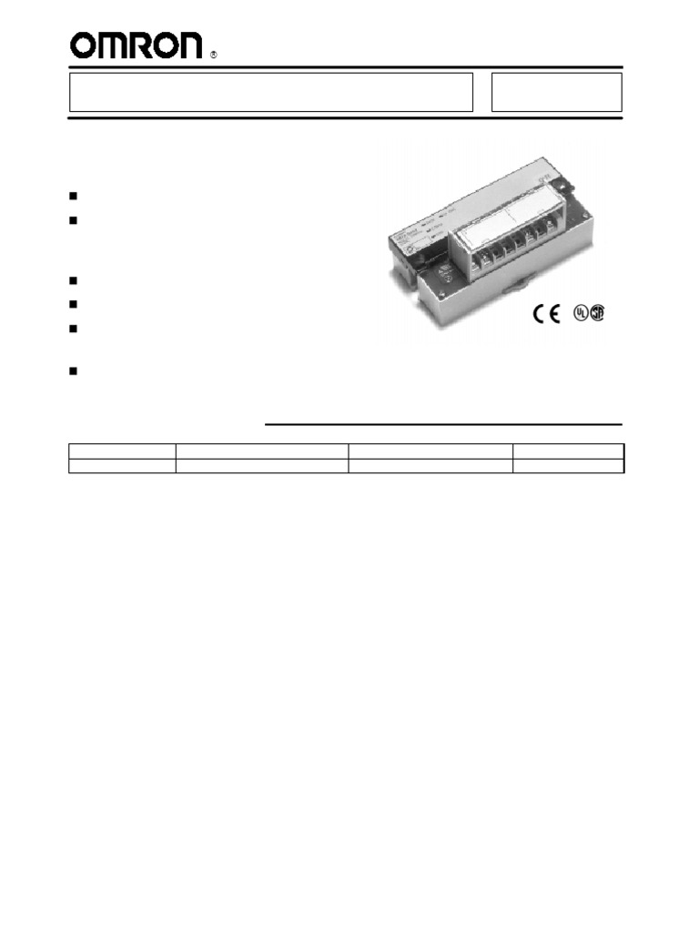 Analog Output Terminal Block SRT2-DA02 | PDF | Power Supply ...