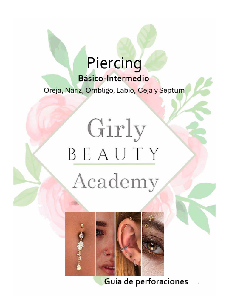 Guía Completa de Piercings Corporales | PDF