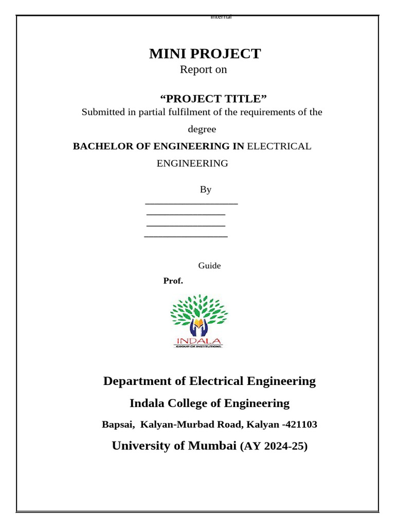 Mini Project Report on Fire Alarm System | PDF | Integrated Circuit ...