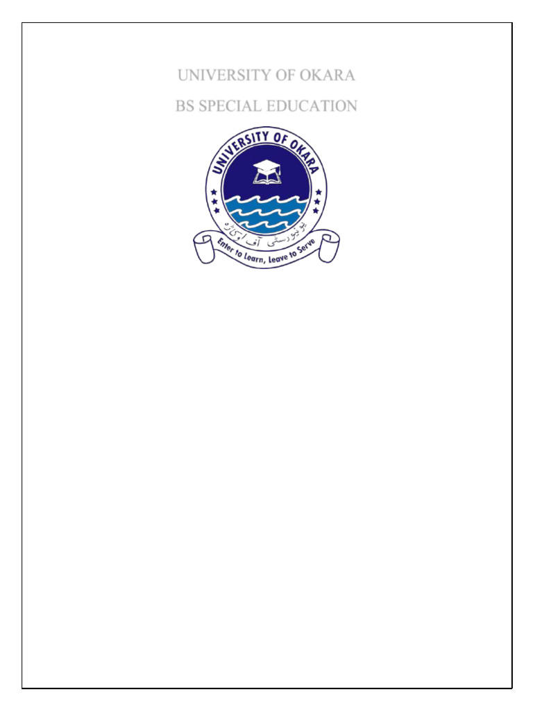 Early Intervention Mam Rimsha Assig1 | PDF | Cognitive Development ...