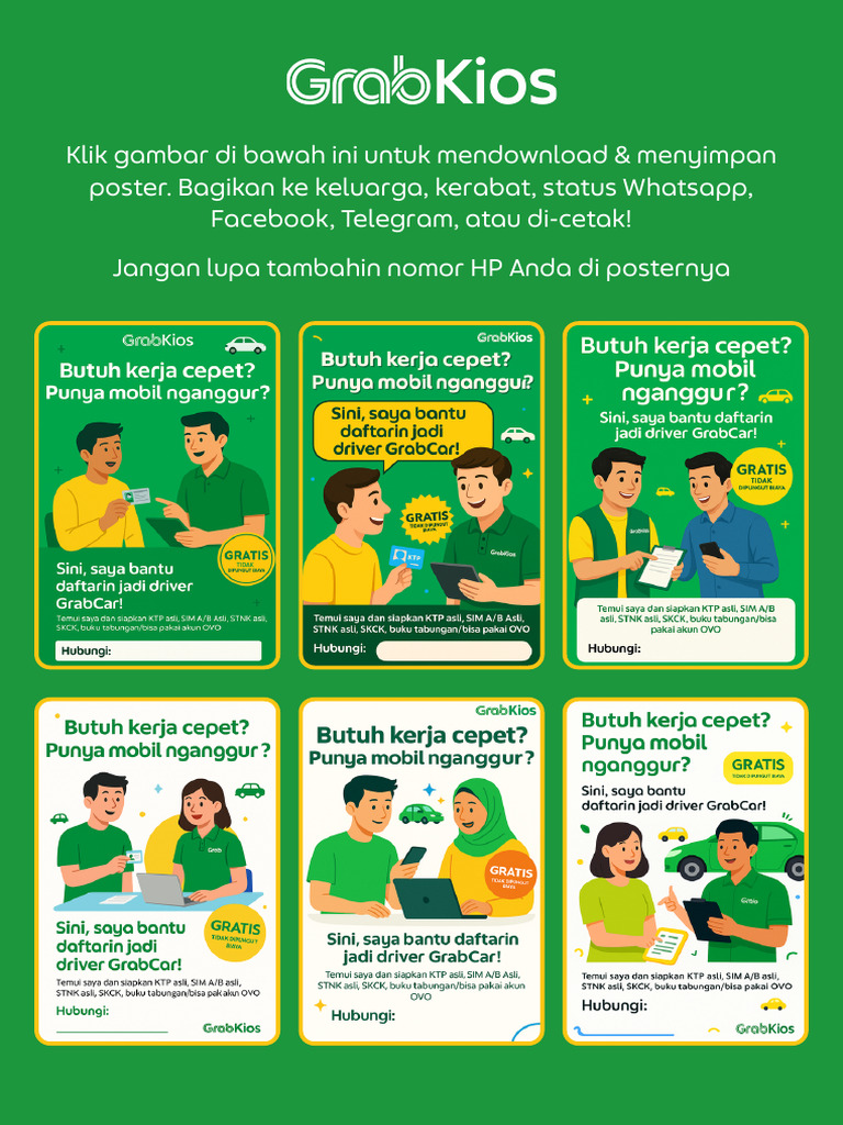 Unduh dan Sebarkan Poster Ramah Lingkungan | PDF