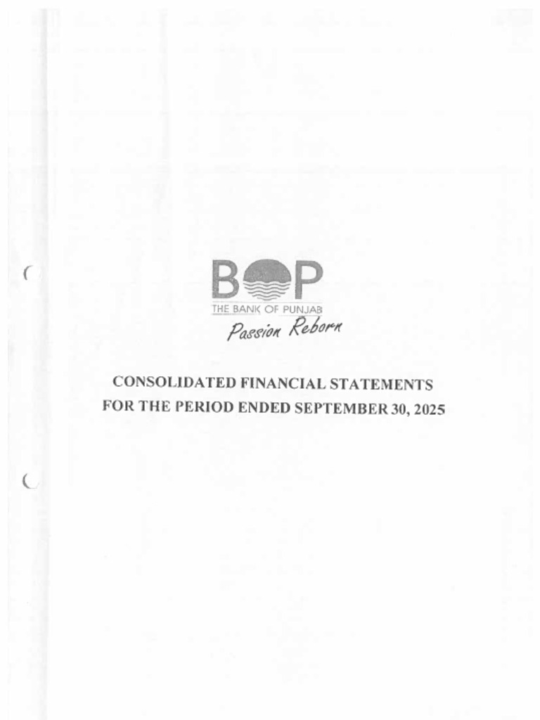 BOP Financial Result | PDF