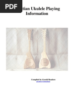 Download Tahitian Ukulele Playing Info by Gerald Readore SN94140236 doc pdf