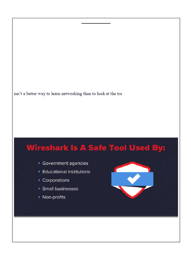 Wireshark: Network Packet Analysis Guide | PDF | Computer Network ...