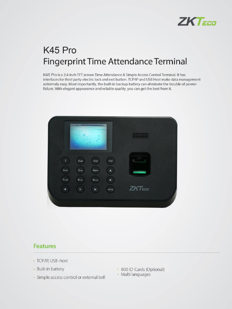 K45 Pro PDF | PDF