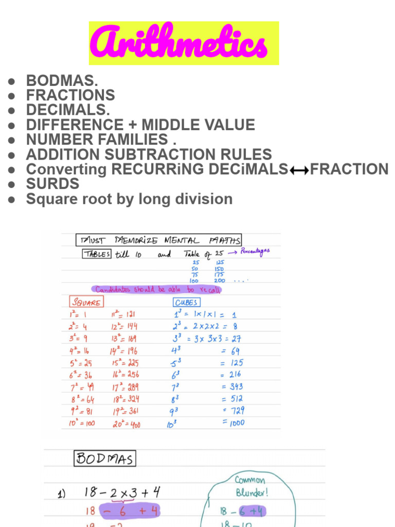 Numbers 0580 | PDF