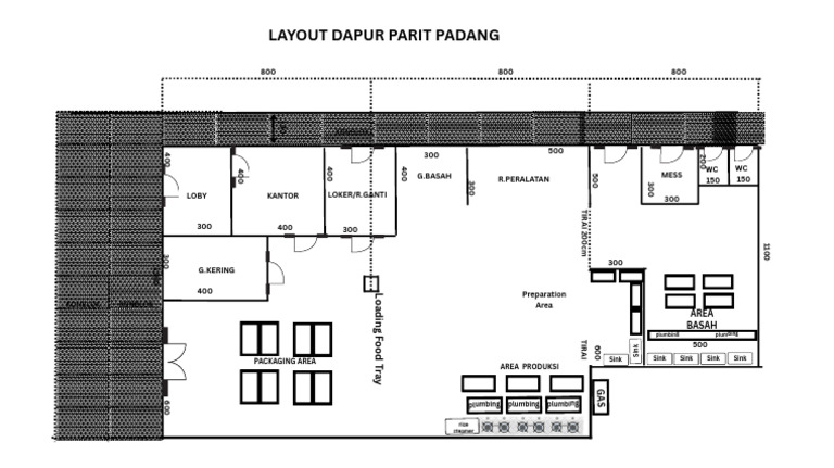 Dapur Parit Padang Layout Plan | PDF