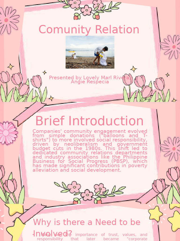 Community Relations | PDF | Social Psychology | Economies