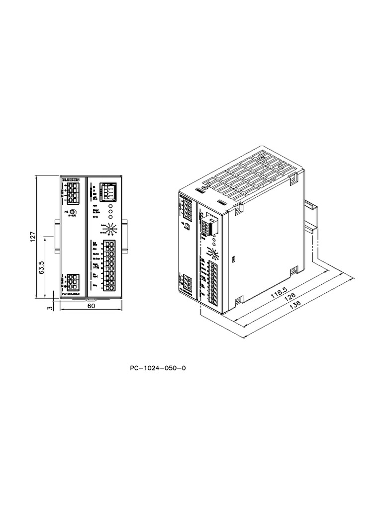 Dimensoes PC Combi Ups Ing | PDF