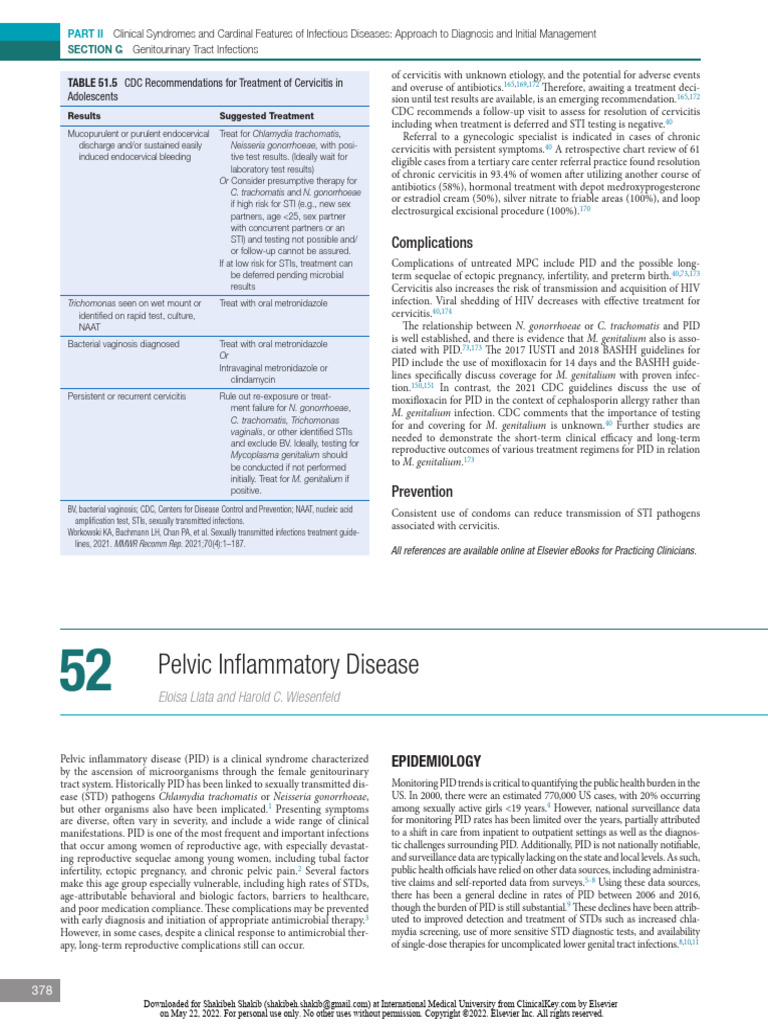 Genitourinary Tract Infections Overview | PDF | Medical Specialties ...