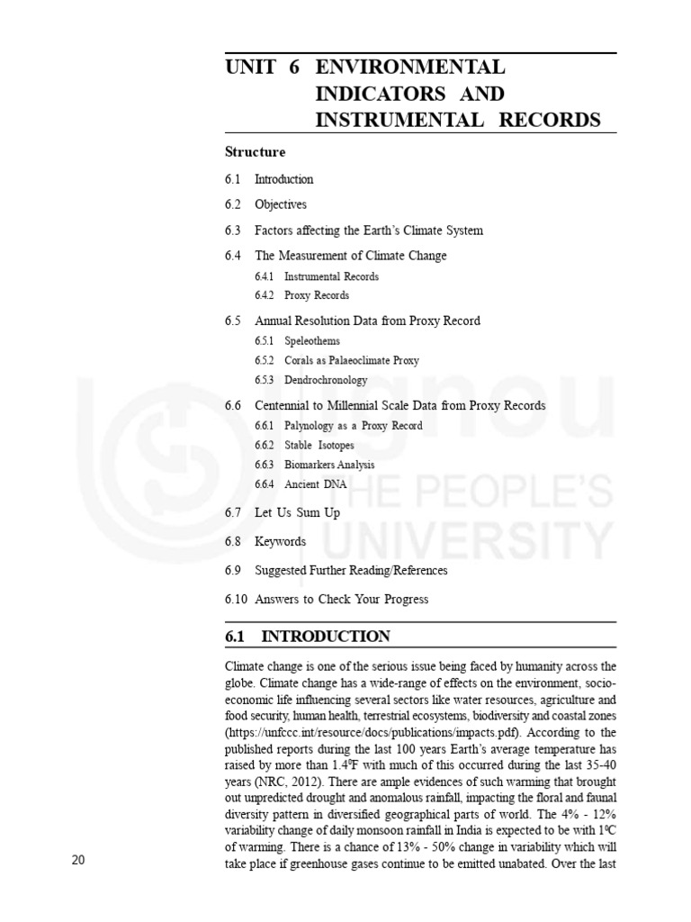 Climate Change Indicators and Records | PDF | Climate | Earth