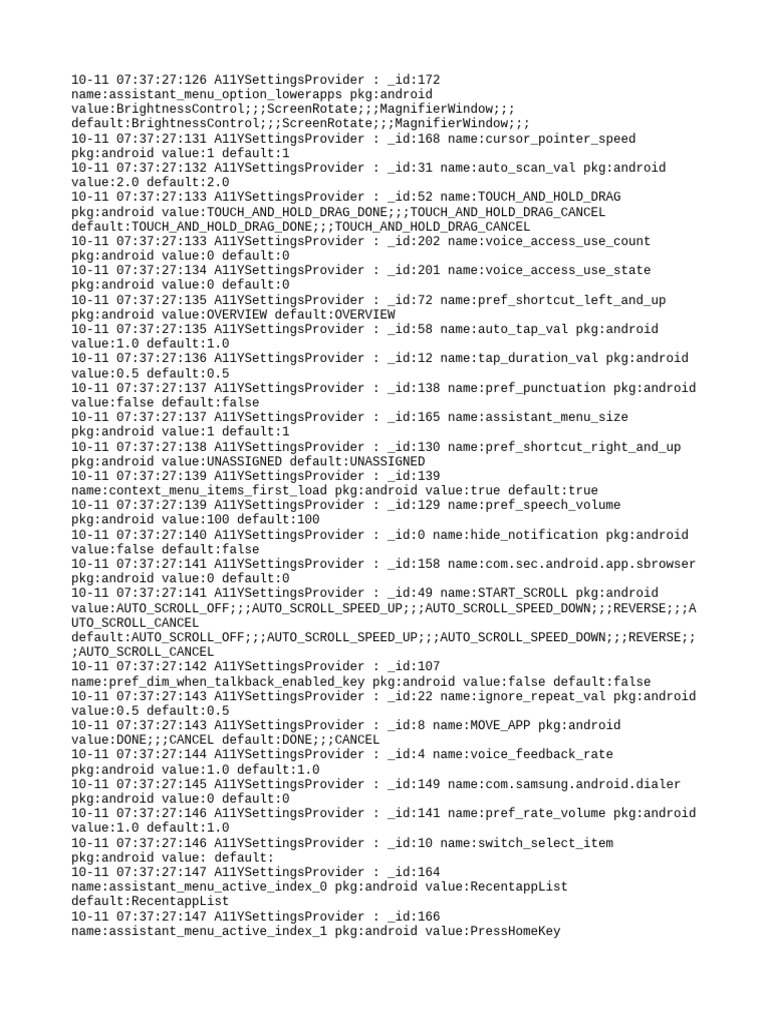 Android Accessibility Settings Overview | PDF | Software | Tablet Computer