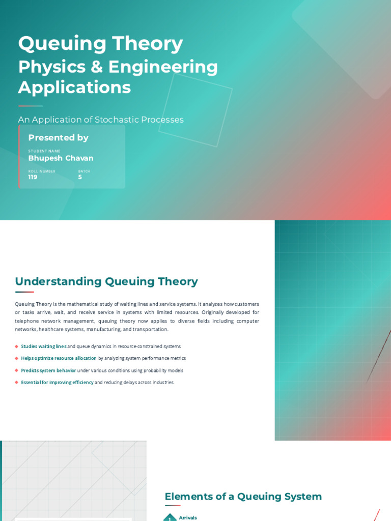 Queuing_Theory__Physics_&_Engineering_Applications (1) | PDF | Applied ...
