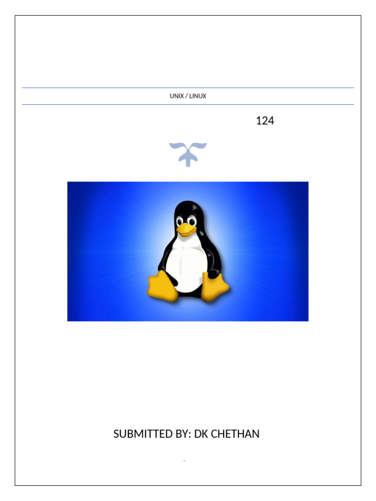 UNIX/Linux in Bioinformatics Overview | PDF | Linux | Unix