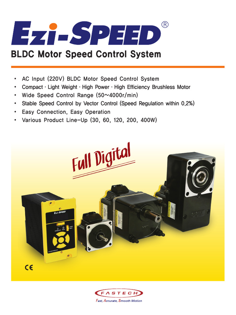 BLDC Motor Speed Control System Guide | PDF | Electric Motor ...