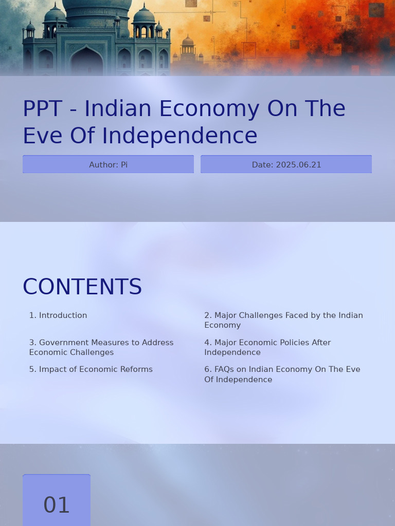 Indian Economy Before Independence | PDF | Economy Of India ...