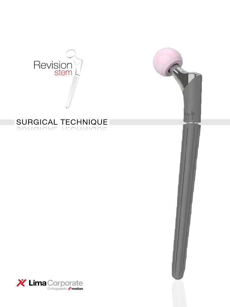 Revision Stem Surgical Technique Guide | PDF