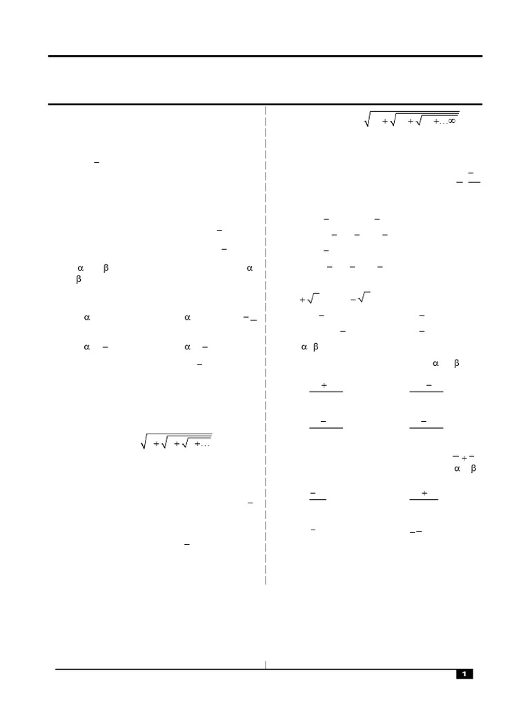 Quadratic and Logarithmic Equations Guide | PDF | Quadratic Equation ...