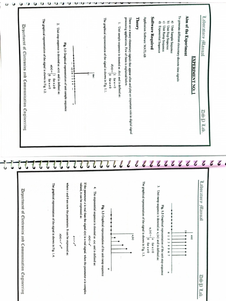 DSP Mannual | PDF