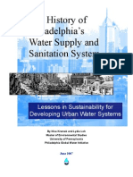 The History of Philadelphia's Water Supply and Sanitation System