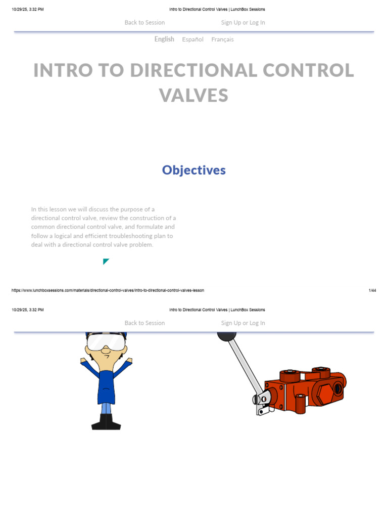 Intro to Directional Control Valves | PDF | Valve | Troubleshooting
