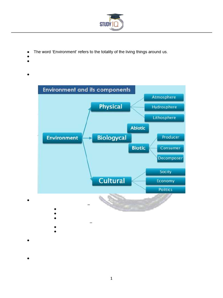 Environment (English) | PDF | Atmosphere Of Earth | Ozone Depletion