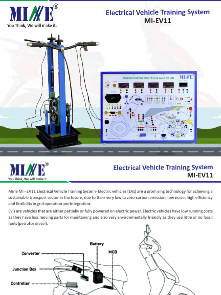 Electrical Vehicle Training System Overview | PDF | Electric Vehicle ...