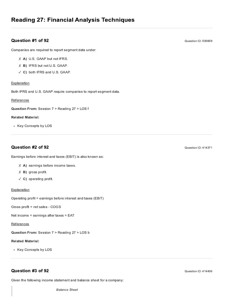 Reading 27 - Answers | PDF