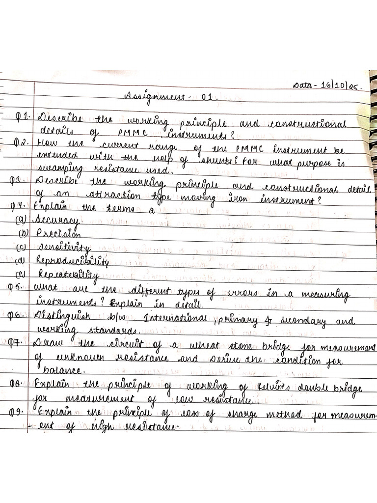 Assignment 1 and 2 of EMI | PDF