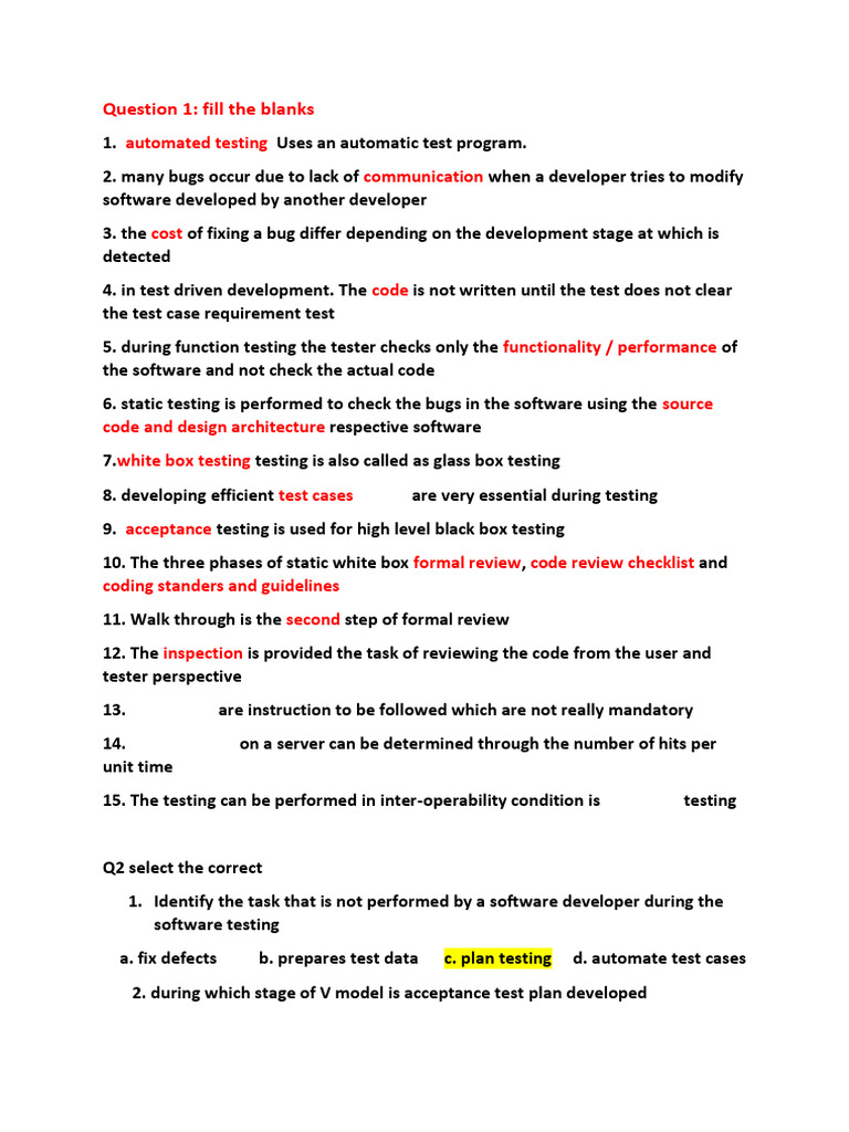 Software Testing Concepts and Techniques | PDF | Software Testing ...
