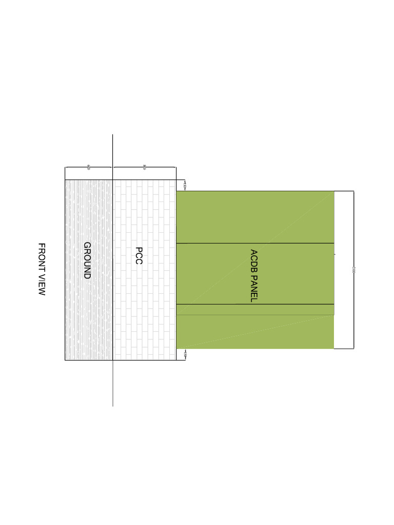 Foundation Size For Acdb Panel | PDF