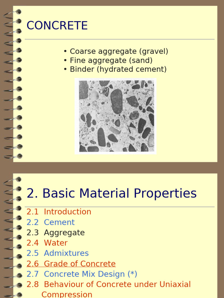 CHP 2 Basic Material Properities | PDF | Concrete | Deformation ...