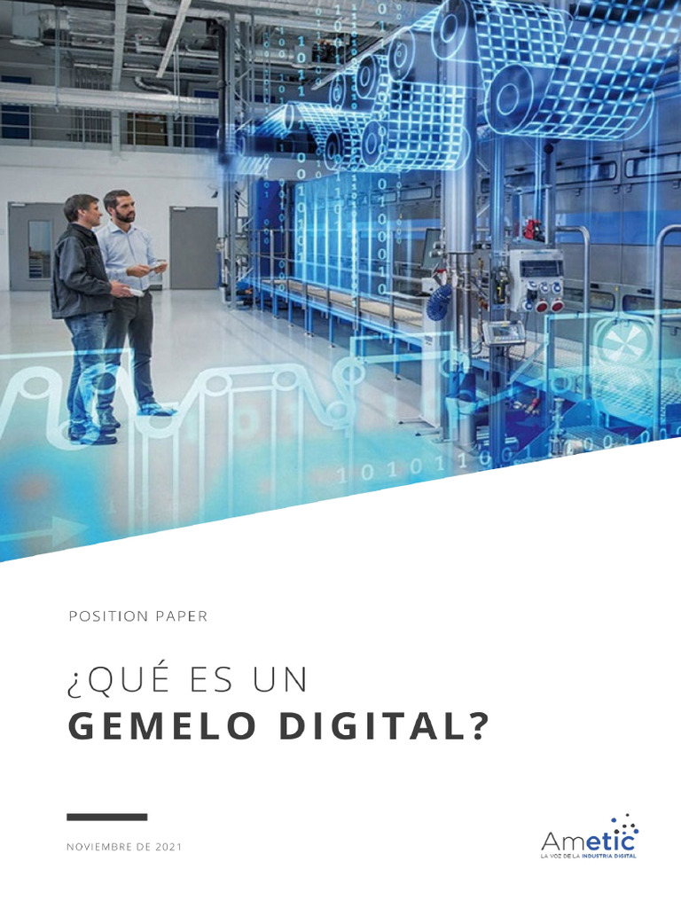 Position Paper Gemelodigital 0 | PDF | Datos | Informática
