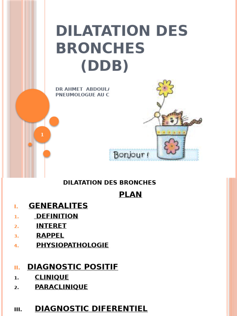 Comprendre la Dilatation des Bronches | PDF | Spécialités médicales ...