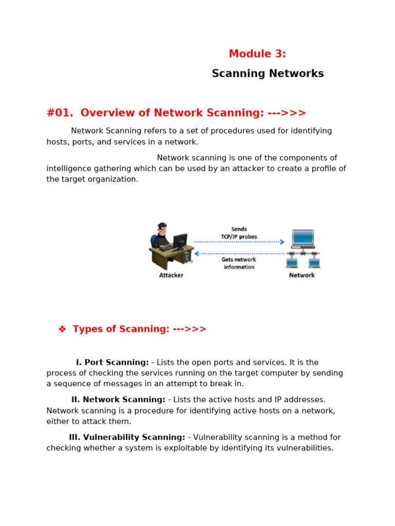 Network Scanning Techniques Explained | PDF | Port (Computer Networking ...
