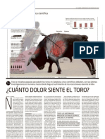 ¿Cuanto Dolor Siente El Toro? (El Mundo, 28 de Octubre de 2010)