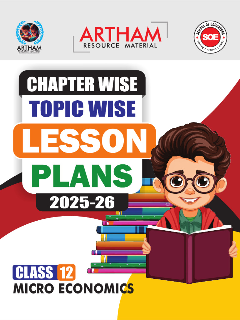 Class 12 ECOMICRO Chapterwise Topicwise Lesson Plan CHAPTER - 5 | PDF ...