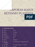 Laporan Kasus Retensio Plasenta